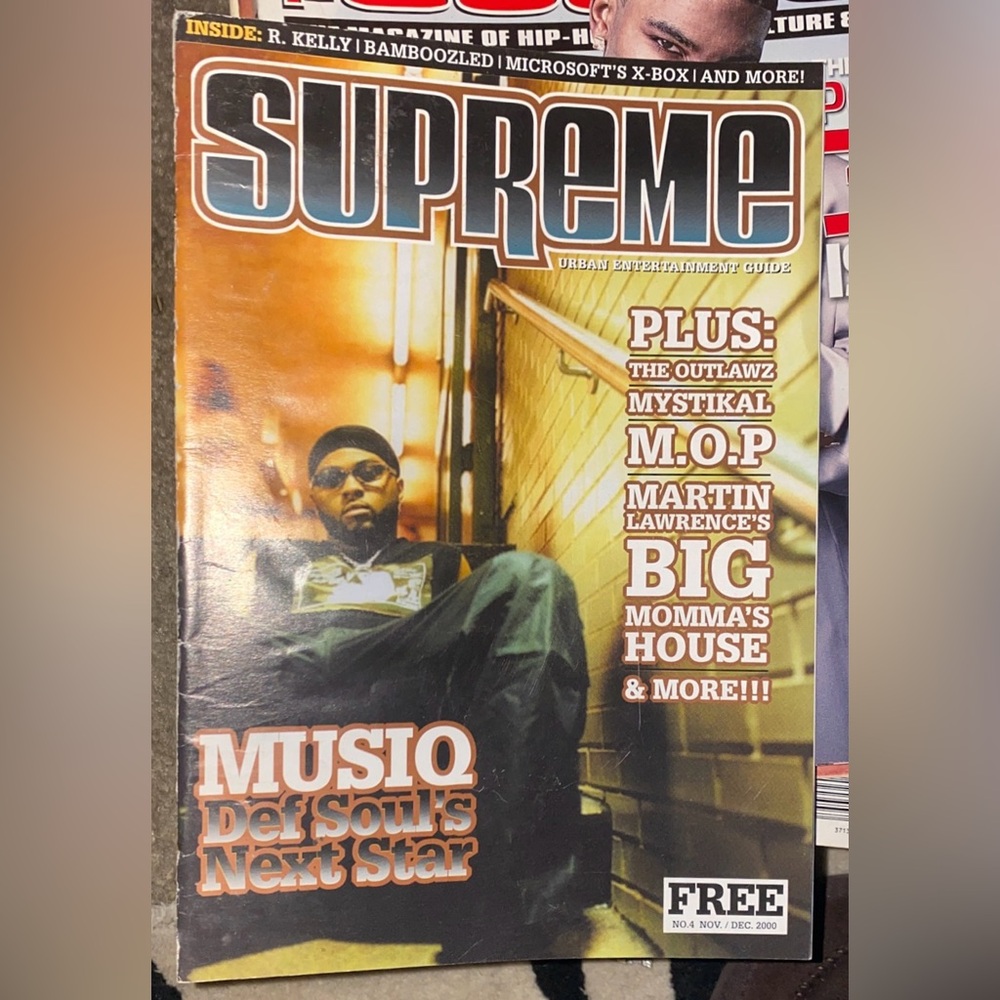 Supreme music magazine musiq soul child interview used